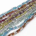 Electroplate Glass Bead Strands