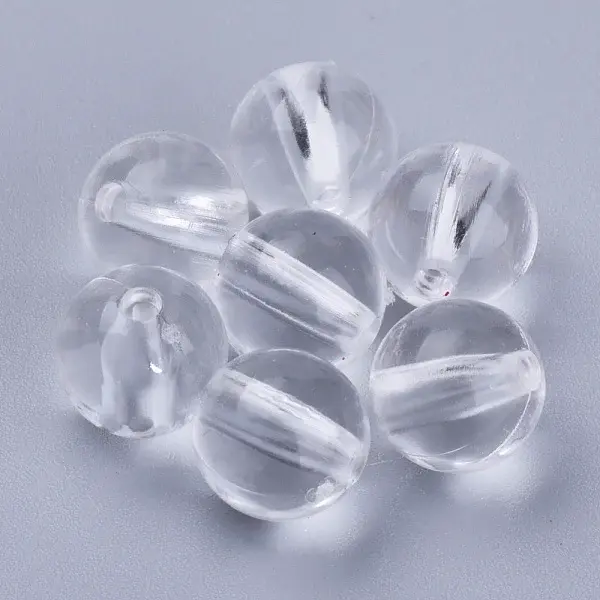 Transparent Acrylic Beads