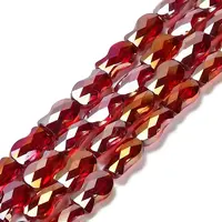Electroplate Glass Beads Strands
