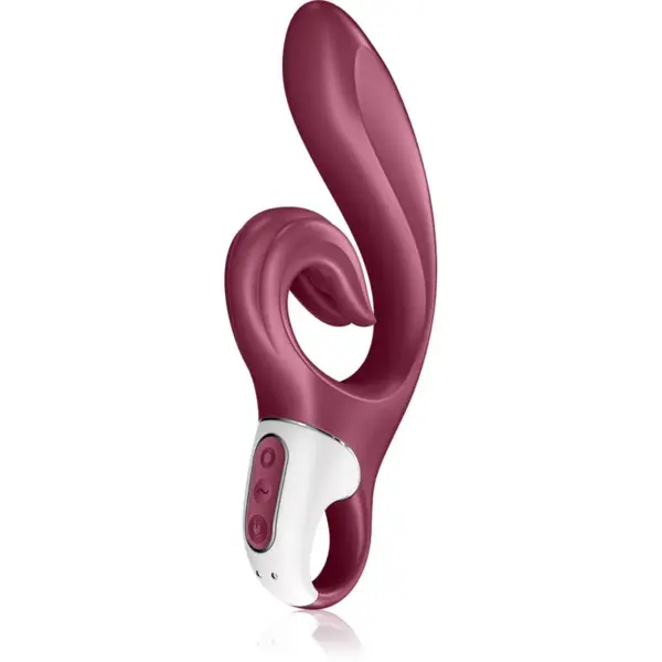 Satisfyer Love ME vibrátor se stimulátorem klitorisu Red 22 cm