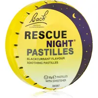 Bach® Flower Remedies RESCUE® Night pastilky pro vaši pohodu příchuť Blackcurrant 50 g