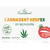 Cannaderm Cannadent HerpEX tobolky na rty 28 ks