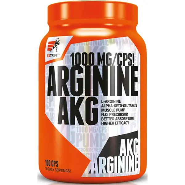 Extrifit Arginine AKG 1000 mg kapsle pro sportovce 127 g
