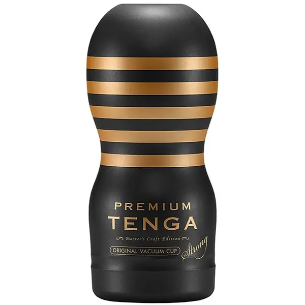 Tenga Premium Original Vacuum Cup Strong jednorázový masturbátor 15,5 cm