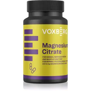 Voxberg Magnesium Citrate kapsle na regeneraci svalů 90 cps