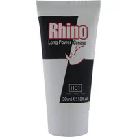 HOT Rhino Long Power Cream krém pro oddálení ejakulace 30 ml