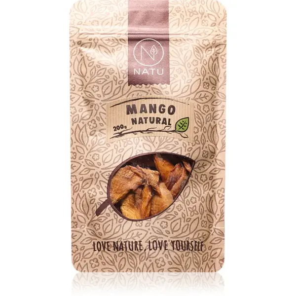 NATU Mango plátky Natural sušené ovoce 100 g