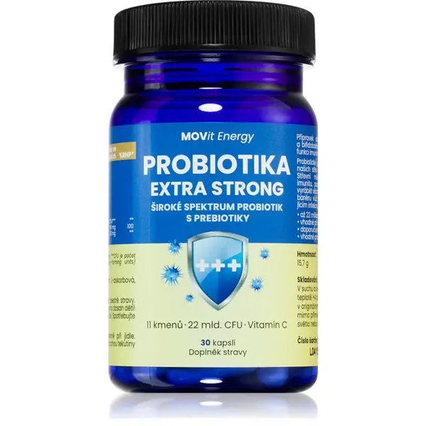 Movit Energy Probiotika EXTRA STRONG kapsle s probiotiky 30 cps