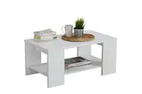 Konferenční stolek 90x50cm kimora - bílá