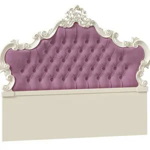Čelo postele comtesa 160x200cm - alabastr/fialová