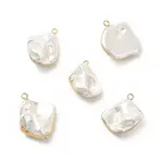 Baroque Shell Pearl Pendants