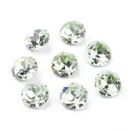 Pointed Back & Back Plated K9 Glass Rhinestone Cabochons