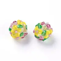 Handmade Bumpy Lampwork Beads