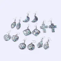 Abalone Shell/Paua Shell Dangle Earrings