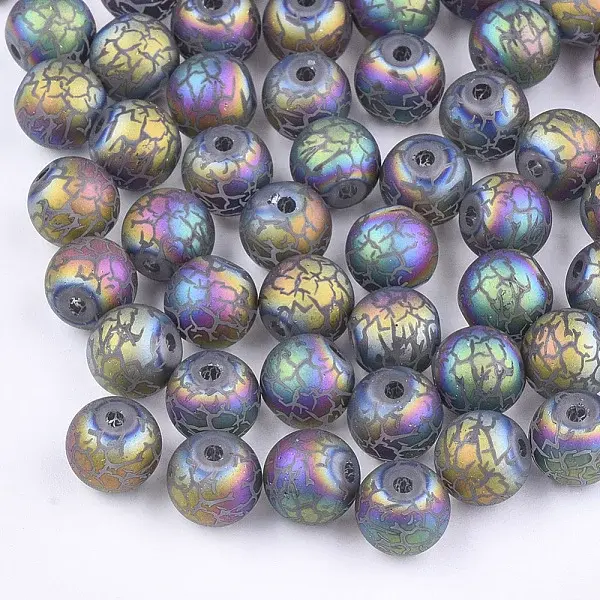 Electroplate Glass Beads