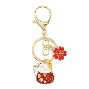 Chinese Style Alloy Enamel Keychains