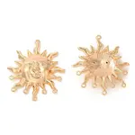 Brass with Cubic Zirconia Chandelier Component Links