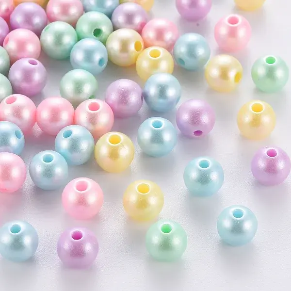 Opaque Acrylic Beads