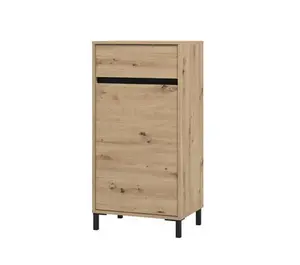 Předsíňová komoda april - dub,černá