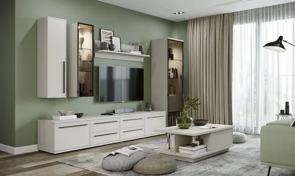 Malý obývací pokoj baptiste - béžová