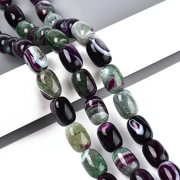 Natural Agate Beads Strands