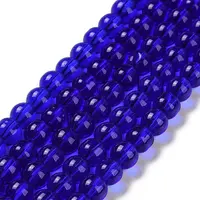 Glass Round Bead Strands