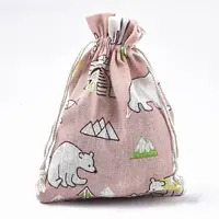 Printed Polycotton(Polyester Cotton) Pouches