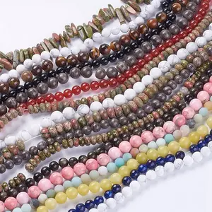 Natural & Synthetic Gemstone Beads Strands