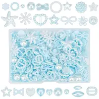 2 Bags Plastic Cabochons