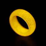 Luminous Glow in the Dark Resin Simple Finger Ring