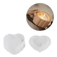 Heart DIY Candle Cup Silicone Molds
