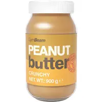 GymBeam Peanut Butter Crunchy 100 % orechový krém 900 g