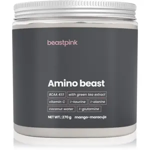 BeastPink Amino Beast podpora rastu svalov pre ženy príchuť Mango Maracuja 270 g