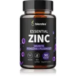 Blendea Essential Zinc kapsuly na podporu imunitného systému, pre krásne vlasy, pleť a normálny stav zubov 90 cps