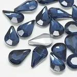 Pointed Back Glass Rhinestone Cabochons