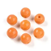 Opaque Solid Color Glass Beads