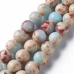 Synthetic Imperial Jasper Beads Strands
