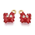 Ion Plating(IP) 304 Stainless Steel Enamel Pendants