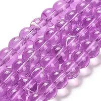 Drawbench Transparent Glass Beads Strands