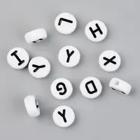 Opaque Acrylic Beads