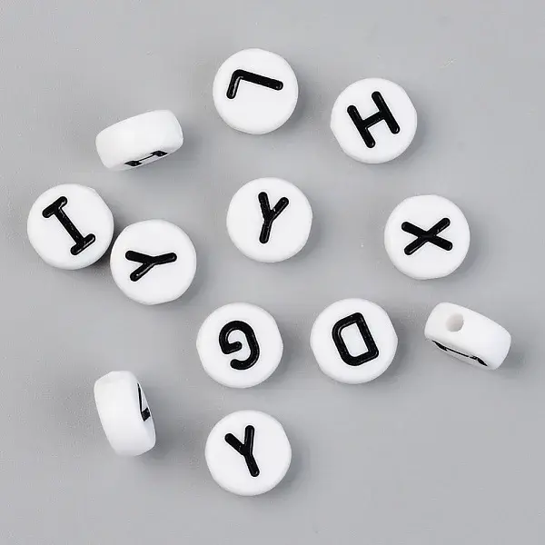 Opaque Acrylic Beads