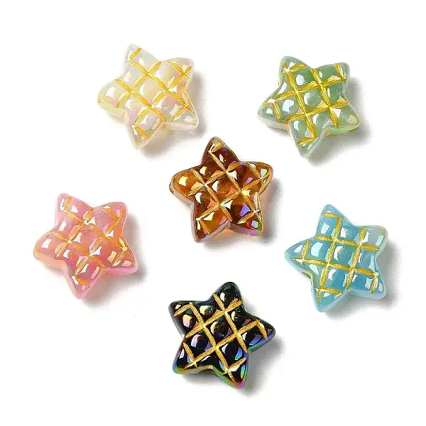 Plating Opaque Acrylic Beads