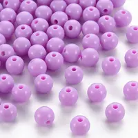 Opaque Acrylic Beads