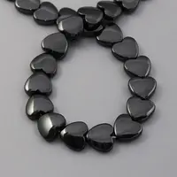 Non-magnetic Synthetic Hematite Beads Strands