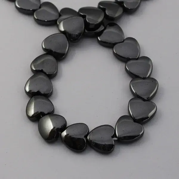 Non-magnetic Synthetic Hematite Beads Strands