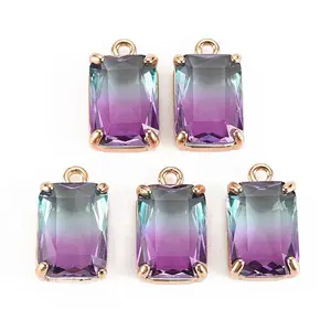 Gradient Color Glass Pendants