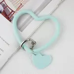 Silicone Heart Loop Phone Lanyard