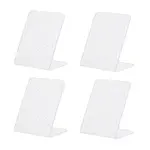 Frosted Slant Back Acrylic Earring Display Stands