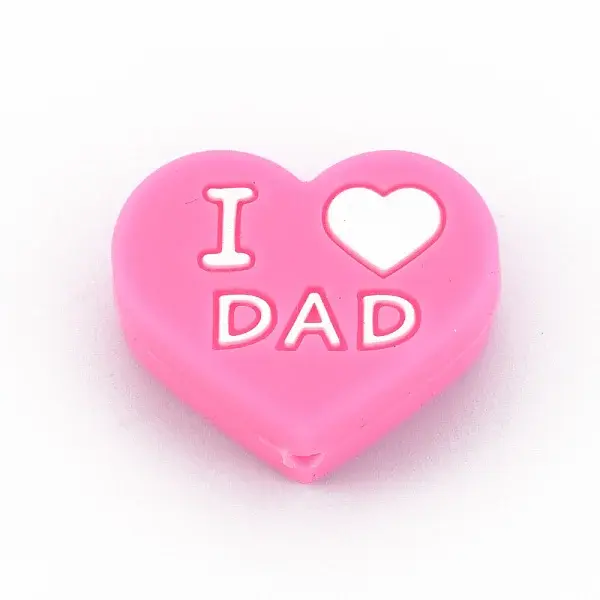 Mother's Day Food Grade Eco-Friendly Silicone Focal Beads