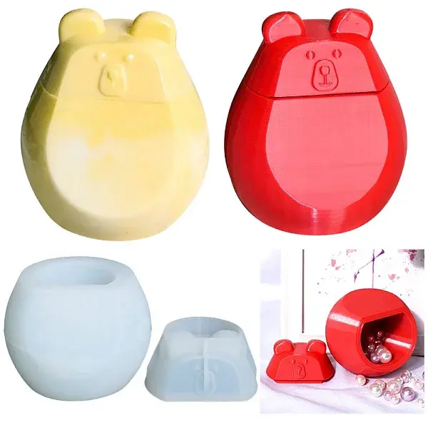 Food Grade DIY Silicone Storage Box Molds